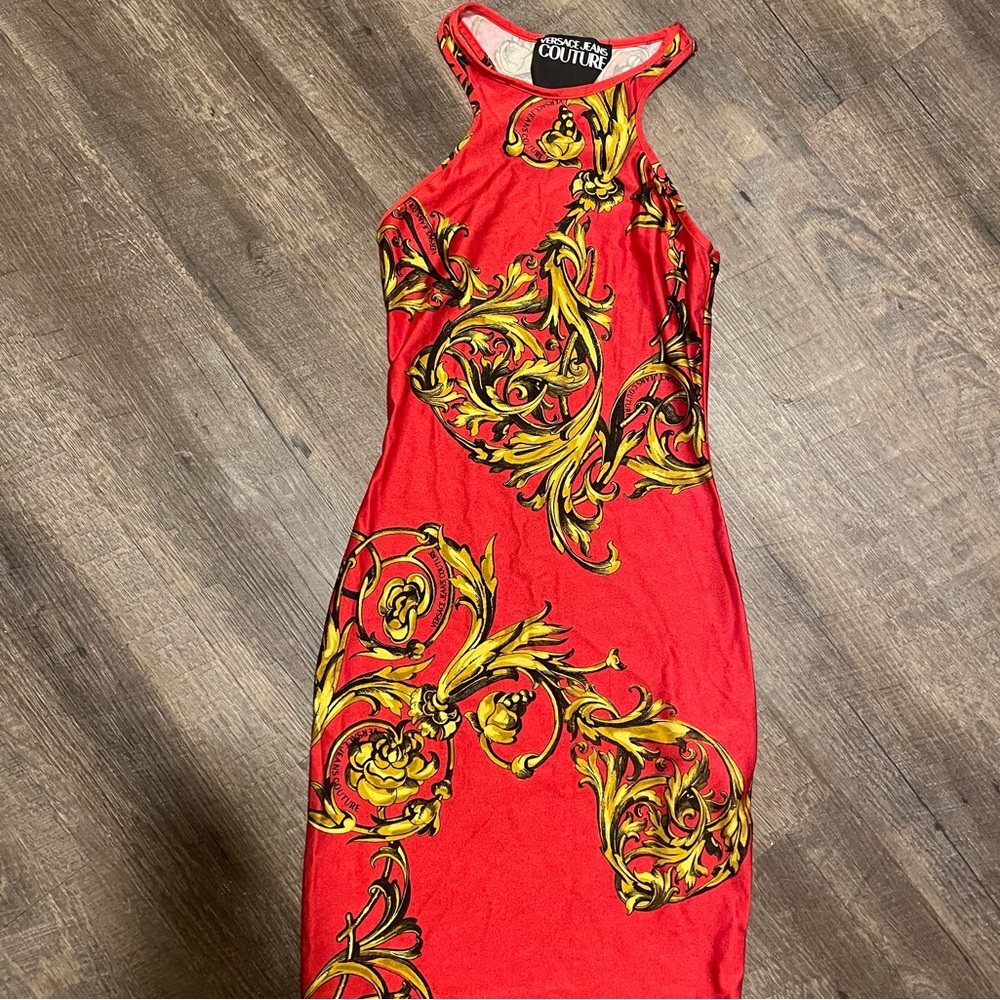 Versace couture Mini dress.